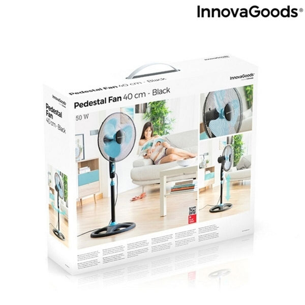 Freistehender Ventilator InnovaGoods Ø 40 cm 50W 50 W (Restauriert B)