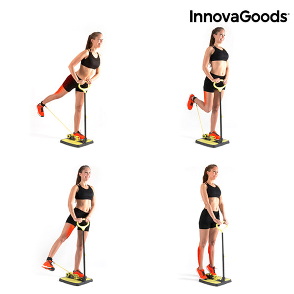 Pedana Fitness per Glutei e Gambe con Guida per Esercizi InnovaGoods IG117209 Manuale per gli esercizi Allenamento completo (Ric