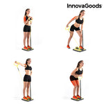 Pedana Fitness per Glutei e Gambe con Guida per Esercizi InnovaGoods IG117209 Manuale per gli esercizi Allenamento completo (Ric