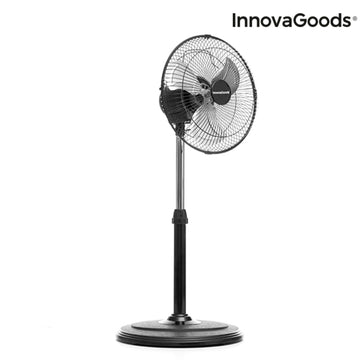 Ventilatore a Piantana InnovaGoods IG814236 Nero 60 W (Ricondizionati A)