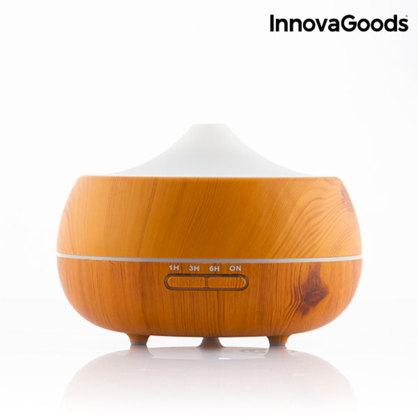 Luftbefeuchter Aroma Diffusor Multicolor-LED InnovaGoods IG812706 300 ml (Restauriert B)