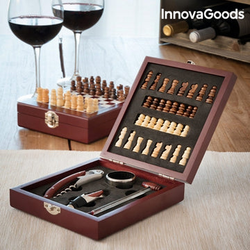 Set di Accessori da Vino e Scacchi InnovaGoods 37 Pezzi (Ricondizionati D)