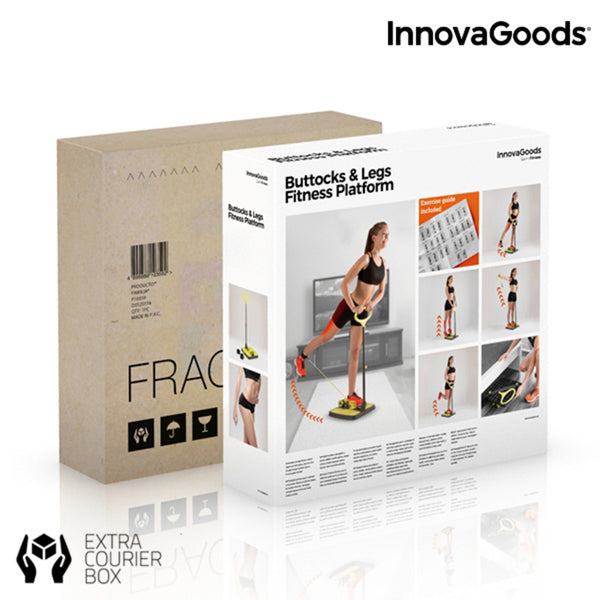 Pedana Propriocettiva InnovaGoods IG117209 Fitness Giallo (Ricondizionati C)