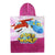 Poncho-Accappatoio Rosa Super Wings