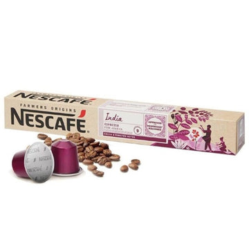 Capsule di caffè FARMERS ORIGINS Nescafé INDIA (10 uds)