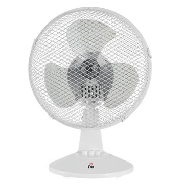 Ventilatore da Tavolo Grupo FM 65786 25 W Ø 23 cm Bianco